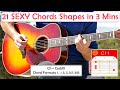 Learn 21 JAZZY Guitar Chord Shapes in 3 Minutes