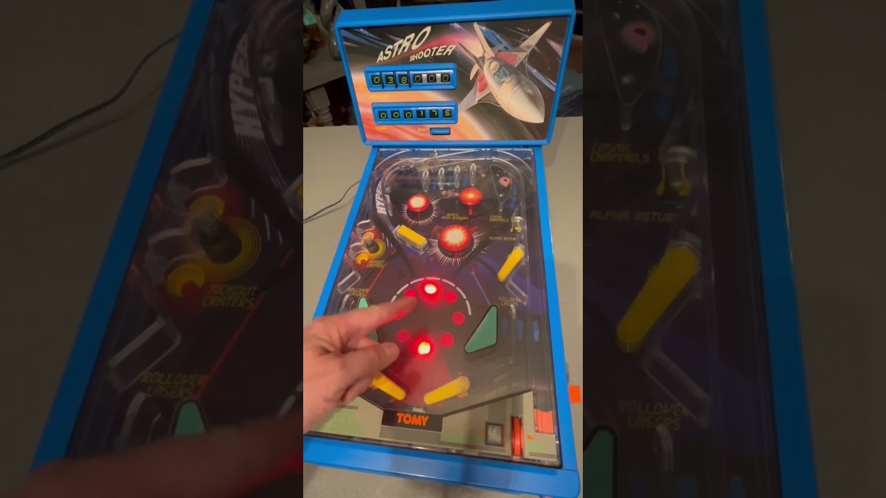 Tomy Astro Shooter Pinball Tabletop Pinball  