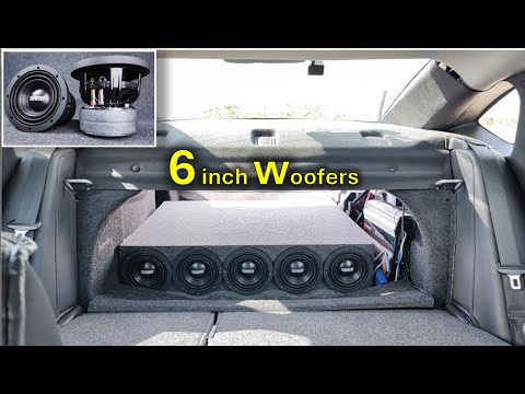 Sundown Audio Most Powerful 6 Inch Subwoofer - 5,000 Watt SPL Test - Music Demo - Box Design