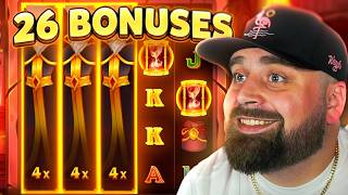 26 CRAZY BONUSES WITH MASSIVE WINS!