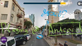 Playing Geoguessr Battle Royale game on Android | no sound screenshot 3