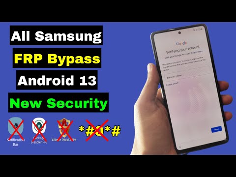 All Samsung FRP Bypass Android 13 | No *#0*# No Apps No TalkBack | New Security | New Method