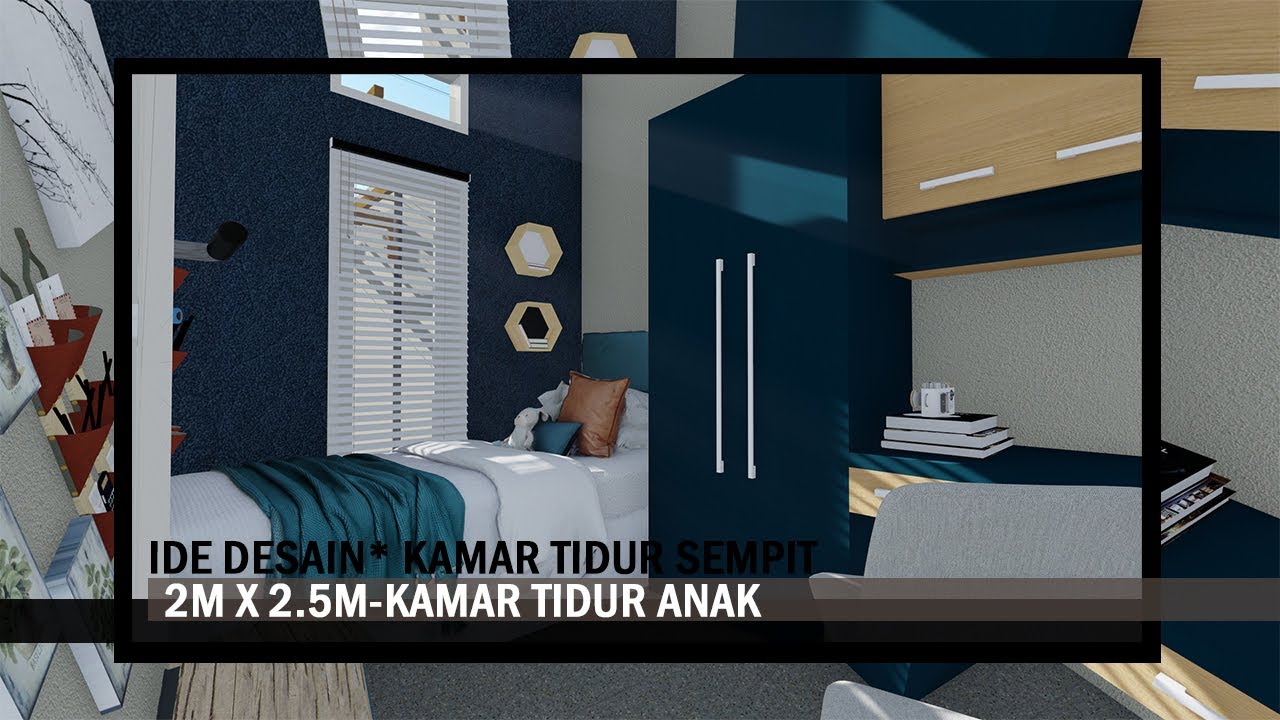 DESIGN INTERIOR KAMAR TIDUR 2X2,5M/5 sqm BEDROOM DESIGN YouTube