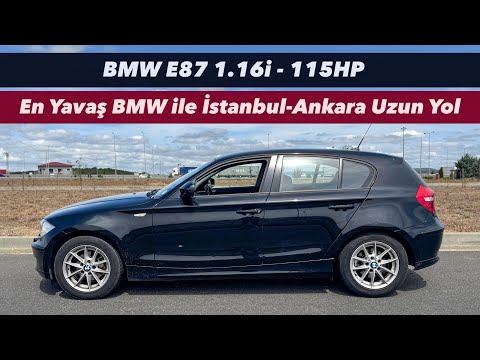 BMW E87 1.16i ile Uzun Yol - Ne kadar GİTMİYOR?