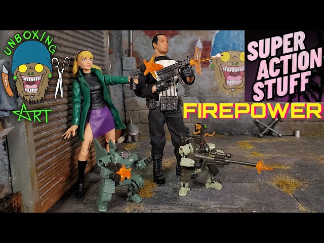 Super Action Stuff!! Fire Power Action Figure Accessories