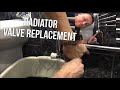 Leaking Radiator Valve, How To Replace or Repair Diy (Home Repair)