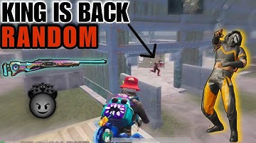KING IS BACK RANDOM 😈 | 1VS1 M24 surajgaming9486?????