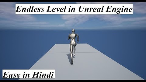 ❤️💯Create Infinite Level in Unreal Engine Hindi Easy Lecture like Temple Run or Subways Surfers