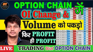 OI और Volume को पकड़ो और Option Trading में बड़ा Profit करो 🔥 | Option Trading with Option Chain
