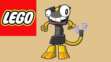 How to Build LEGO Mixels Krader & Teslo Mix - Stop Motion Build | Bricks and Clay Play