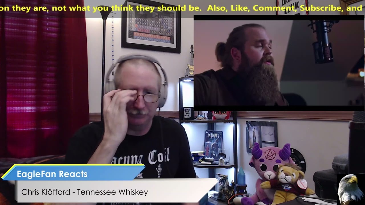 EagleFan Reacts to Tennessee Whiskey (Cover) by Chris Kläfford - Quite Amazing