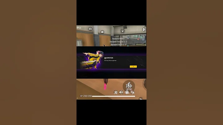 INFORMATIONServer busy. 😭Please try again later. #freefire