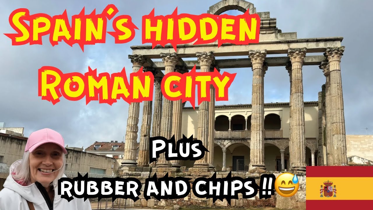 МЫ ОСНОВАЛИ ДРЕВНИЙ РИМСКИЙ ГОРОД В ИСПАНИИ - МЕРИДА 🇪🇸🏛️