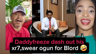 Daddy freeze vase dash his pikin his xr 17,swear for Blord for spoiling their fake life🤣😱