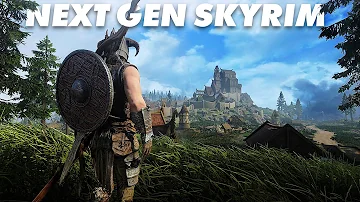 How is This Skyrim?! INSANE Next Gen Upgrade Mod