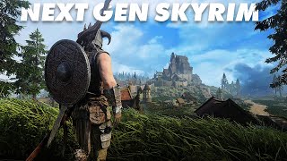 How is This Skyrim?! INSANE Next Gen Upgrade Mod