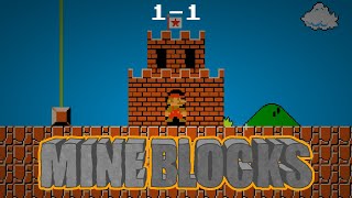 Mine Blocks: Super Mario Bros - World 1-1