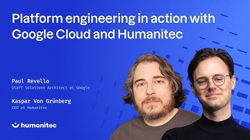 Platform engineering in action with Google Cloud and Humanitec