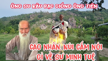 ông lão râu bạc giống ông tiên đôn sư minh Tuệ phật tại thế