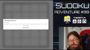Sudoku Adventure #39 - Mean Meanie Advent-ure by Emphyrio
