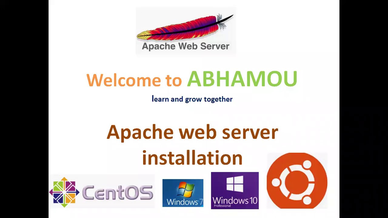 Apache web server installation in Telugu Window 7 | ubuntu | centos ...