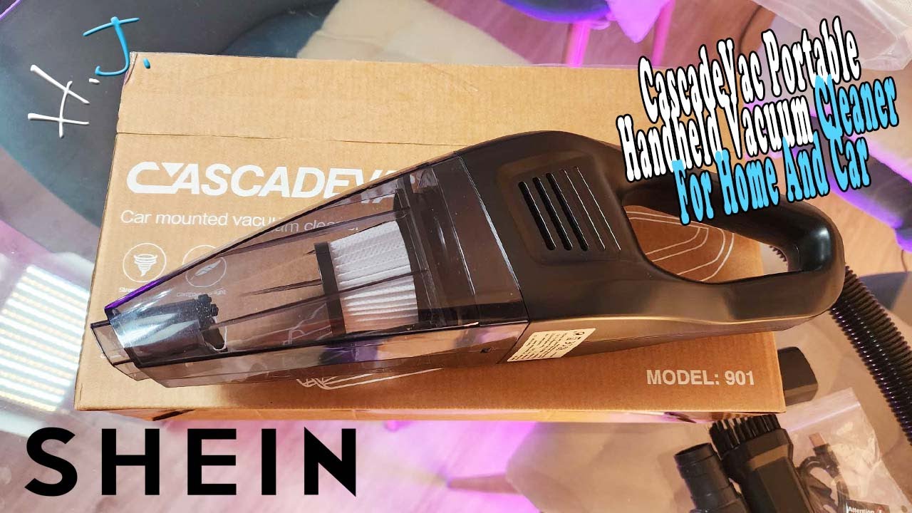 CascadeVac Shein Portable Handheld Vacuum Cleaner: Hands-On Review 