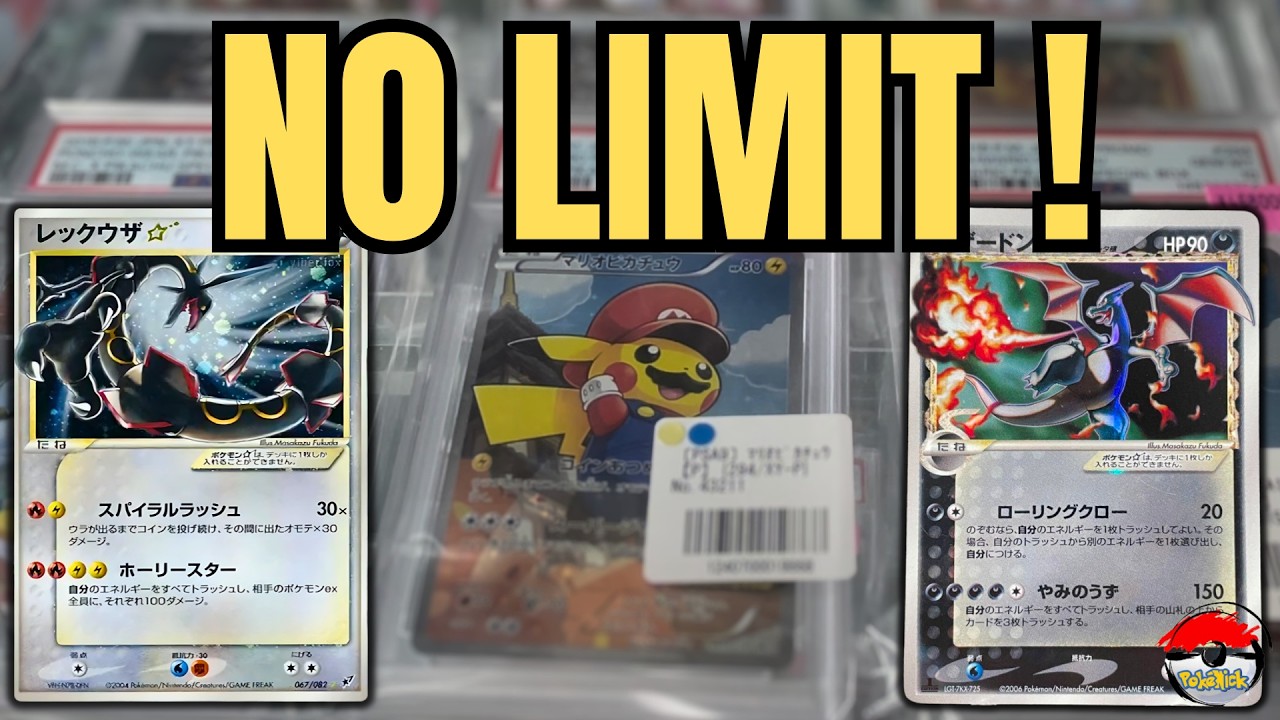 Unlimited Budget Pokémon Card Hunt in Tokyo! (Day 1) - YouTube