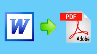 Как конвертировать документ Word в PDF