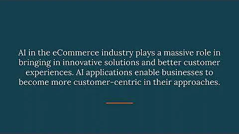 How Artificial Intelligence will Redefine the Future of E-commerce Industry