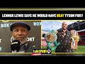 Lennox Lewis says he would have BEAT Tyson Fury in his prime ahead of Fury v Whyte 👀🥊💥