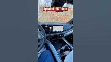 5 New Features of the Updated 2025 Tahoe! #chevytahoe #tahoe #tahoelife #chevrolet