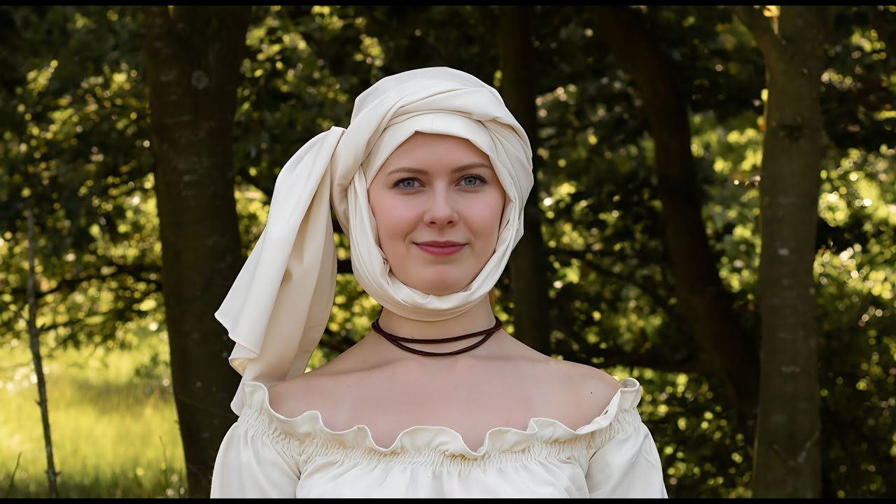 The Wimple Unveiled: Medieval Women's Must-Have Accessory – History, Vikings & DIY Tutorial
