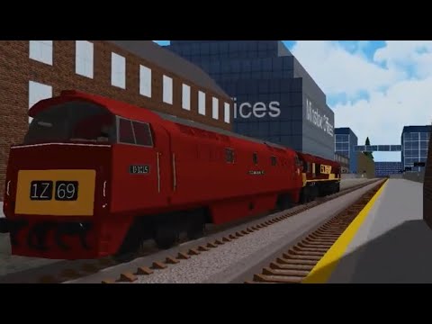Gcr Roblox Class 66 Dragging A Class 52 Around The Map Youtube