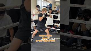 Workout with #naoyainoue #boxing #gym #gymmotivation #gyminspiration #japan #nakatani #inouenakatani