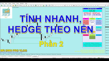 Tập 11 - Tool công cụ Forex : Tự tính toán khối lượng để Hedge theo cao thấp của các râu nến