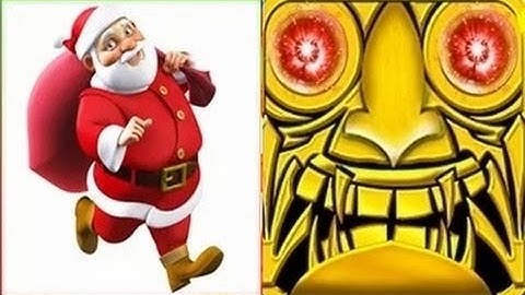 Run Santa Run vs Temple Dungeon Endless Run