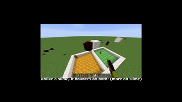 What happens when a Minecraft Magma cube bounces on a slime block?