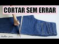 COMO CORTAR CALÇA JEANS E TRANSFORMAR EM SHORTS SEM ERRAR | O SEGREDO PARA CORTAR CALÇA JEANS