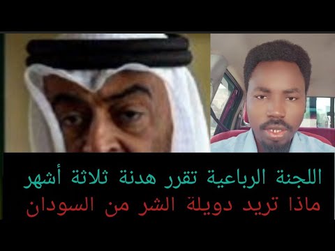 اللجنة الرباعية تقرر هدنة ثلاثة أشهر ماذا تريد دويلة الشر من السودان