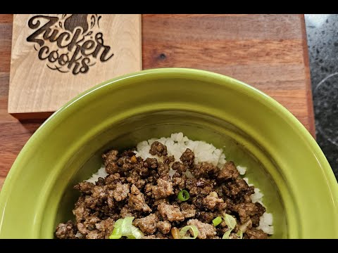 Korean Style Ground Beef #groundbeefrecipe