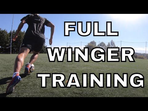FULL WINGER AND STRIKER TRAINING SESSION