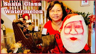 Get Festive This Holiday Season: Transform A Watermelon Into Santa Claus!