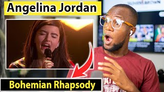 FIRST TIME REACTING TO | ANGELINA JORDAN &quot;BOHEMIAN RHAPSODY&quot; AMERICA&#39;S GOT TALENT REACTION