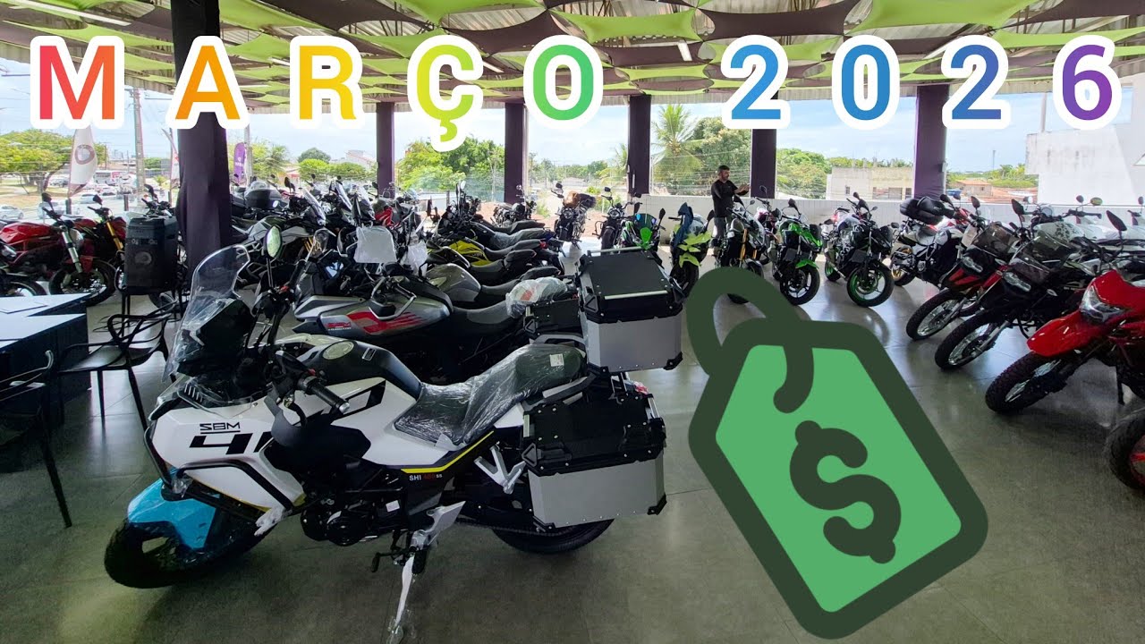 PREÇOS DAS MOTOS NOVAS E USADAS NA PARAIBA 