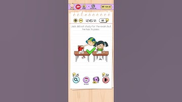 brain test level 51 solution