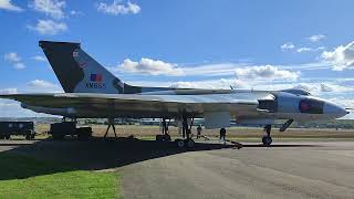 Vulcan XM655 Ripple Rapid Start (21st September 2025) #xm655 #warwickshire #wellesbourne #vulcan 