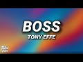 Tony Effe BOSS Testo Lyrics