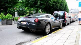 Ferrari 599 gtb fiorano start-up, revving, acceleration very loud!!!
(combo)