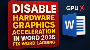 Hardwareversnelling voor grafische afbeeldingen uitschakelen in Word ontbreekt | Hardwareversnell...
