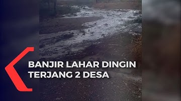 Banjir Lahar Dingin Terjang 2 Desa di Lembata